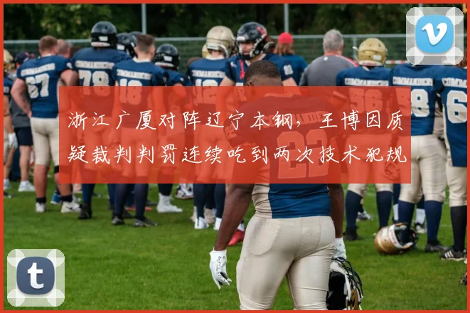 浙江广厦对阵辽宁本钢，王博因质疑裁判判罚连续吃到两次技术犯规被驱逐出场